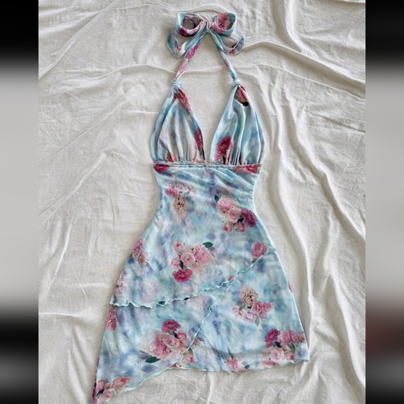 SHEIN Dresses & Skirts - Floral Halter Summer Dress